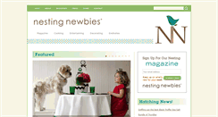 Desktop Screenshot of nestingnewbies.com